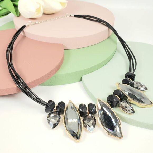 Brand New Top Fashion Crystal Stone Necklace - Picture 2 of 5